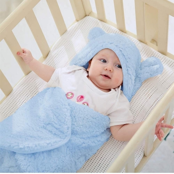 Newborn baby blanket - Picture 5 of 7